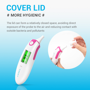 Thermomètre électronique personnalisé à haute sensibilité, poignée ergonomique, thermomètre pour bébé, utilisation au bureau et à l'école - Product Image 5