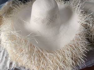 ND479 Cuerpos de sombrero de papel japonés esmaltado, 20X Cuerpos de sombrero de vaquero de paja premium, 10X Cowboy Cruz |   Sombrero de Paja Estilo Western <span class=keywords><strong>Larry</strong></span> Mahan - Product Image 6