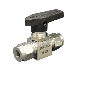 Válvula de Bola de Paso Recto de Doble Compresión DN6mm de Acero Inoxidable 304 Estilo Americano para Panel, Venta al por Mayor de Fábrica - Product Image 4