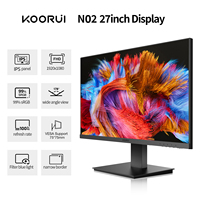 Koorui - Monitor Profesional para Juegos de PC de 27 Pulgadas, FHD 1920*1080, 100hz, Pantalla para Computadora de Escritorio para Hogar y Trabajo