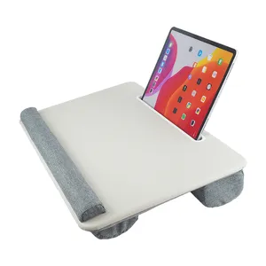 Индивидуальный нескользящий портативный стол для ноутбука, устойчивый ленивый стол для ноутбука со встроенной подушкой для кровати