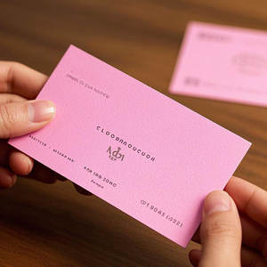 ترحيب بسيط فندق بطاقة أعمال أوفست مطبوعة مطلية بختم رقائق منقوش للترقيات الرسالة - Product Image 1