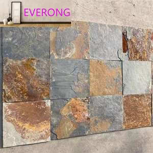 Venta al por mayor <span class=keywords><strong>de</strong></span> <span class=keywords><strong>pizarra</strong></span> natural rugosa para revestimiento <span class=keywords><strong>de</strong></span> paredes - Product Image 2