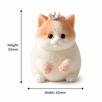 Mainan Squishy Kucing Neinei Kawaii Super Lembut Maltose Slow Rising TPR Mainan Remas Bentuk Kucing