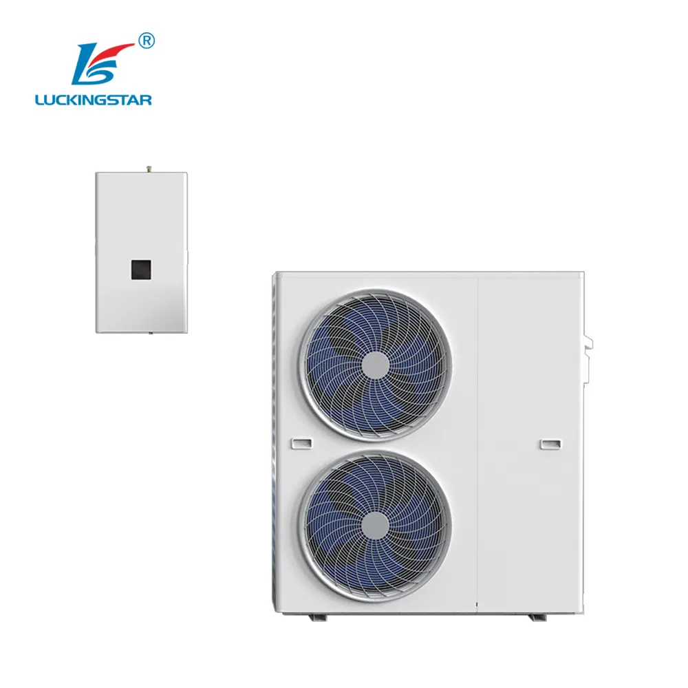 Chauffage/refroidissement/eau chaude de l'air OEM/ODM/OBM 5 en 1 R32 pompe à chaleur de chauffage air-eau split complet Dc Inverter