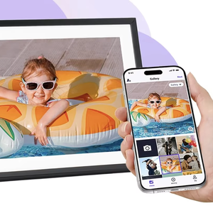 Digital <b>Picture</b> <b>Frame</b> - 10.1" HD Mat Display 32GB Storage, Digital Photo <b>Frame</b> with 1280x800 IPS Touch Screen - Product Image 1