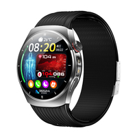 Montre connectée TKYUAN avec pompe à air, mesure de la pression artérielle, ECG, HRV, SOS, suivi de la forme physique et du sommeil, écran AMOLED, montre connectée sport