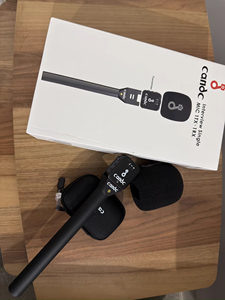 Micrófono Inalámbrico de Mano de 2.4G para Entrevistas, Micrófono de Solapa con Reducción de Ruido para Teléfonos Inteligentes, Cámaras, <span class=keywords><strong>YouTube</strong></span> y Podcasts - Product Image 6