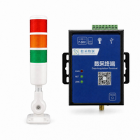 Lampu Menara Sinyal Tiga Warna Nirkabel WiFi HTTP API Modbus MQTT untuk Jalur Produksi Mesin CNC Andon