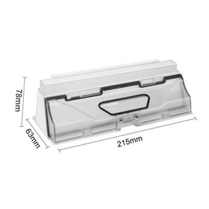Contenedor de Polvo Roborock 215mm x 63mm x 78mm Compatible con T7 T7pro S5max S6Max PURE S6 MaxV, Accesorio de Plástico para Aspiradora Robótica de Uso Doméstico - Product Image 1