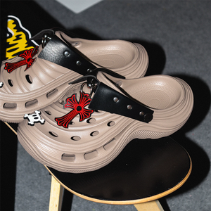 <span class=keywords><strong>Zuecos</strong></span> Casuales de Verano Deran OEM para <span class=keywords><strong>Hombre</strong></span> con Suelas Gruesas Antideslizantes de EVA, Estilo Crocs Moderno para Interiores, Exteriores y Playa - Product Image 3