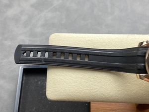 Montre de plongée mécanique de 44mm en or rose de qualité 5A avec mouvement 9900 N1 Factory 300m Chrono Black Ceramic Bezel New - Product Image 6