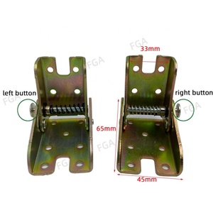 Folding 90 Degree Hinged Furniture Locking Cold Rolled Steel <b>Foldable</b> <b>Table</b> <b>Leg</b> Bracket Hinges for Kitchen and Home Office Use - Product Image 3