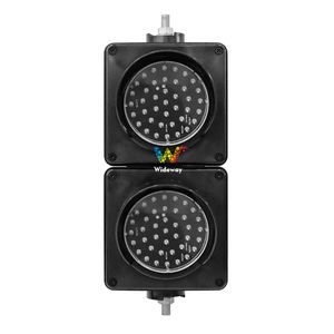 Feu de circulation à LED Feu de signalisation intelligent rouge et vert pour carrefour Feu de circulation <span class=keywords><strong>horizontal</strong></span> et vertical portable de 100mm - Product Image 3