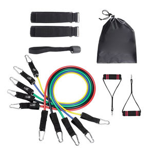 Fascia di allenamento per esercizi con fasce elastiche di resistenza al Fitness in lattice e fascia di allenamento per Pilates Yoga o terapia fisica - Product Image 3