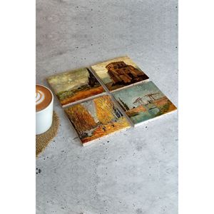 Juego de 6 Posavasos de Piedra Vincent Van Gogh VanGogh01 Posavasos Promocionales Premium - Product Image 2