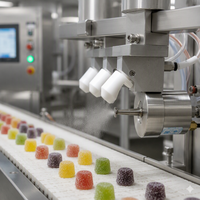 Système de pulvérisation atomisante ultrasonique – Machine de revêtement à brume fine pour la déposition d'huile dans les couches barrière alimentaires et polymères