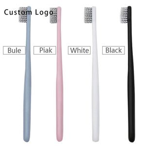 Eco Friendly Custom Logo Toothbrush with Charcoal Bristles and Portable Case for Various Events - Product Image 1