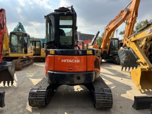 Excavadora de cadenas Hitachi ZX50U usada con motor, bomba PLC y motor - Certificación EPA CE, alta potencia de excavación, cucharón de 0.18m, 5520kg - Product Image 5