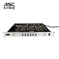 Amplificateur de puissance SD2506 ASCSONIC 6 canaux 1000W 1U léger en métal 4 ohms avec garantie de 2 ans AC 85-265V pour petit haut-parleur