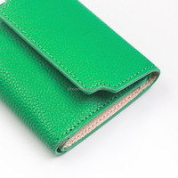 Produksi pabrik dompet desain baru untuk dompet wanita dompet wanita tempat kartu Id Dompet koin kustom kulit