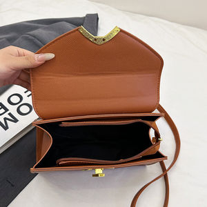 กระเป๋าสะพายข้าง PU เรียบง่าย ทนทาน ซับในโพลีเอสเตอร์ รุ่นใหม่ปี 2025 กระเป๋าถือทรงสี่เหลี่ยมเล็กสำหรับผู้หญิง ใช้ได้ทุกวัน หรูหรา พกพาสะดวก - Product Image 2