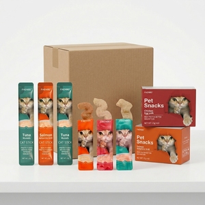 Cibo Umido per Gatti 15g, Gusto Delizioso di Pollo e Manzo, Alto Contenuto Proteico, Certificato Sicuro, <span class=keywords><strong>Snack</strong></span> per Animali Domestici Inclusi <span class=keywords><strong>Cani</strong></span> - Product Image 2