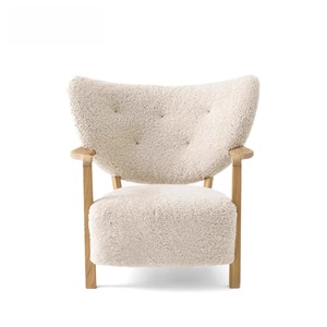 Nuovo arrivo moderno antico in legno poltrona con durevole sgabello Set per mobili per la casa soggiorno <span class=keywords><strong>camera</strong></span> <span class=keywords><strong>da</strong></span> letto Hotel Villa uso per il tempo libero - Product Image 6