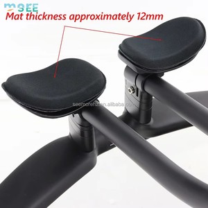SeeMore ODM/OEM Extensions de guidon aérodynamiques pour vélo de route, en carbone, avec accoudoirs à clipser pour vélos de trial, gravel et VTT - Product Image 4