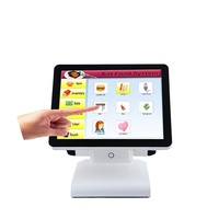 Terminal Punto de Venta con Pantalla Táctil Capacitiva Android Windows para Restaurantes y Comercios, Caja Registradora Todo en Uno, Sistemas POS 15/15.6