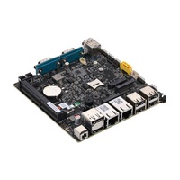 Carte mère Mini ITX MB2J260-0721 - 2x RS232/RS485, HD DP, double LAN, processeur Intel Celeron N5100 intégré, TDP 6W