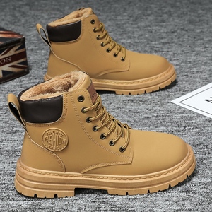 <span class=keywords><strong>Botas</strong></span> de Motocicleta para Hombre, <span class=keywords><strong>Invierno</strong></span>, Diseño Moderno y Versátil con Cordones, Suela Gruesa, Forro Cálido de Algodón, Nuevas <span class=keywords><strong>Botas</strong></span> de Felpa para <span class=keywords><strong>Invierno</strong></span> - Product Image 1