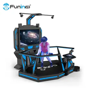 9d VR Shooting 9D VR Cinema Game Máy E-space Station Simulator Đối Với Mall