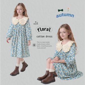 Body Floreale Dolce per Bambina, Adorabile Vestito a Maniche Lunghe per Bambine, Colletto a Bambola, Tutina Coordinata per Sorelle - Product Image 2