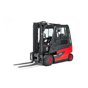 Электрический вилочный погрузчик Linde 3,5 тонны, свинцово-кислотная батарея, четырехколесный, с литиевой батареей, модель <span class=keywords><strong>E</strong></span> 35H - Product Image 2