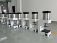Cortadora Neumática de Alta Precisión para Muestras, Máquina Perforadora de Muestras de Goma y Plástico para Pruebas de Materiales de Laboratorio