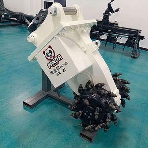 Máy xúc thủy lực phay chuỗi trống Cutter dân dụng kỹ thuật đào rãnh với rockwheel cắt đơn vị - Product Image 2
