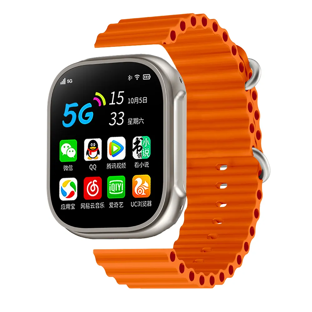 S8 Ultra 4G Smartwatch S8 S9 X8 Dw89 Dw88 Ultra-Sim-Karte 4G-Netzwerk-Telefonanruf Smartwatch NFC-Zahlung