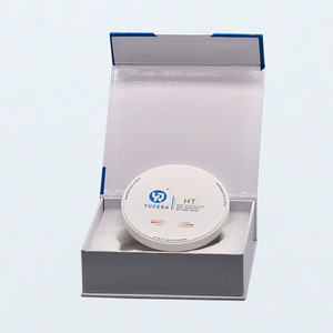 บล็อกเซอร์โคเนียทางทันตกรรมราคาดี แผ่นเซอร์โคเนียมเปล่าสำหรับงานทันตกรรม แผ่นเซอร์โคเนียสีขาว HT สำหรับการบูรณะทางทันตกรรมเพื่อความสวยงาม - Product Image 5