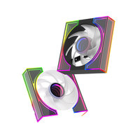 Antec Lovett ARGB Silent PWM Cooling Fan Prismatic Aluminum PC Case Chassis Cooler pour un refroidissement efficace du processeur