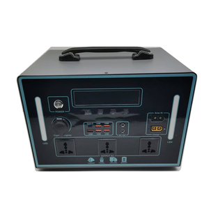 New Design Portable <b>Power</b> Stations Solar 500w 1000W Rechargeable Portable Lifepo4 Battery Solar Powered <b>Generator</b> for Camping - Product Image 1