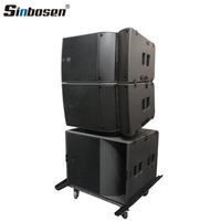 Line Array haut-parleurs 15 pouces professionnel passif 21 pouces subwoofer de basse