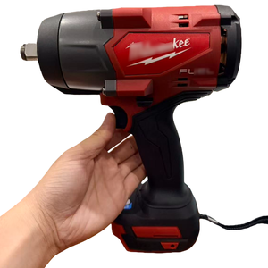 مفتاح ربط صدمي لاسلكي صناعي بدون فرشاة 3/4 بوصة، 18 فولت، عزم دوران أقصى 1800 نيوتن متر، بطارية ليثيوم أيون قابلة للتخصيص للسيارات - Product Image 4