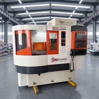 Rectificadora de Superficies Horizontal de Alta Configuración con Mesa Giratoria para Superficies Curvas Ópticas