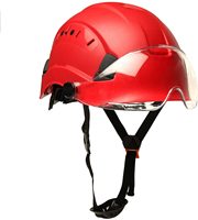 Casque de sécurité ANT5PPE - Casque d'escalade réglable en ABS - Suspension à 6 points, parfait pour la conduite, l'escalade et la construction