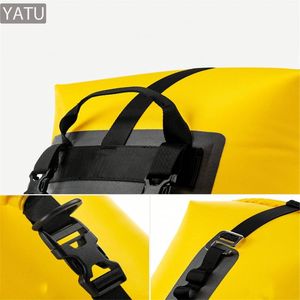 Mochila Impermeable de PVC de 20L con Cierre Enrollable, para Kayak, Senderismo, <span class=keywords><strong>Playa</strong></span>, Rafting, Escalada en Roca, Supervivencia, Venta al Por Mayor de Fábrica - Product Image 2