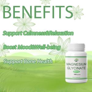 Cápsulas de Glicinato de Magnesio de 400 mg, 180 Unidades, para la Calma, la Relajación y la Salud Ósea (Vegano, Sin Gluten, Sin OMG) - Product Image 3