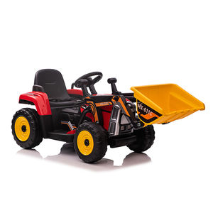 2021 nueva llegada niños <span class=keywords><strong>Electro</strong></span> coche juguetes de un botón de arranque y reproductor de música función chico juguete Tractor - Product Image 4