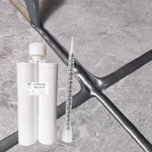 ओम गंध कारखाने 400 मिलीलीटर एपॉक्सी टाइल ग्राआउट 1:1 अनुपात दो-घटक मैट सतह फर्श फर्श सीलेंट - Product Image 1