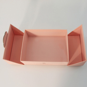 Scatole Rigide Ecologiche Personalizzate a Doppia Porta di Alta Gamma, Scatola Regalo con Chiusura Magnetica Stampata a Caldo, Materiali Riciclati, Regalo di Natale - Product Image 3